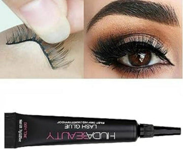 Black Waterproof Eyelash Glue for All-Day Wear