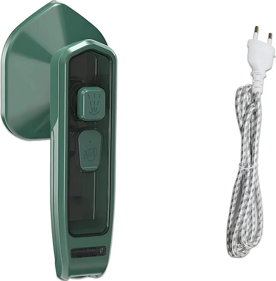 Green Foldable Steam Iron for Home & Travel